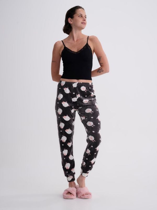 מכנסי פיג’מה ארוכים