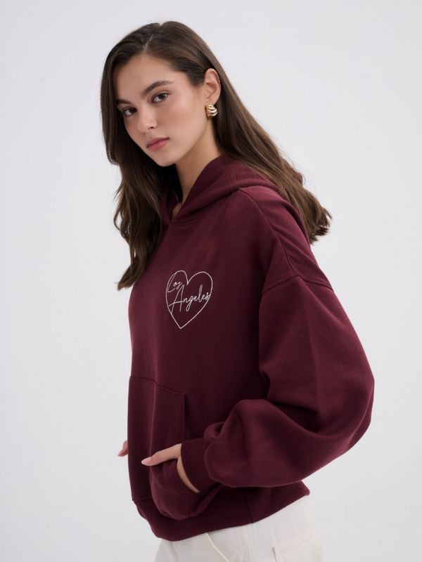 קפוצ’ון בוקסי עם רקמה