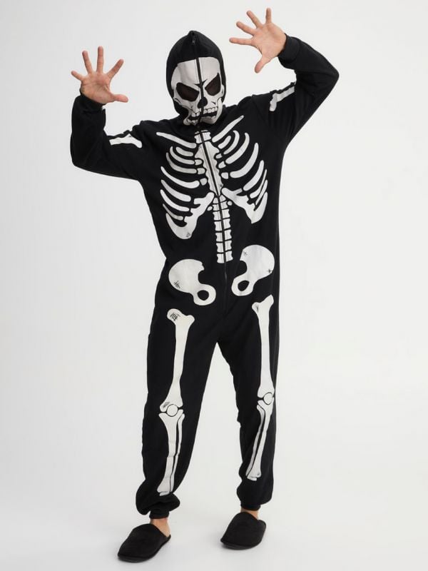 וואנזי שלד זוהר בחושך