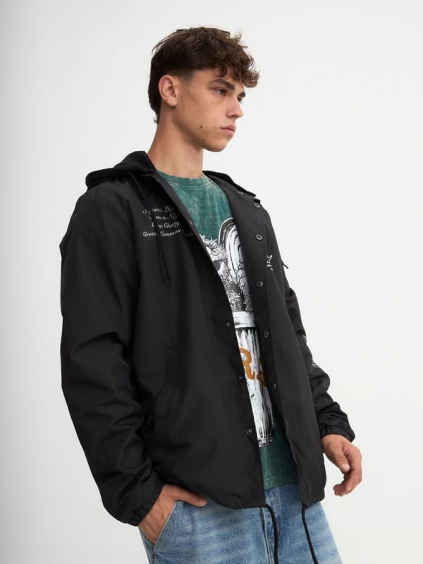 מעיל עם הדפס