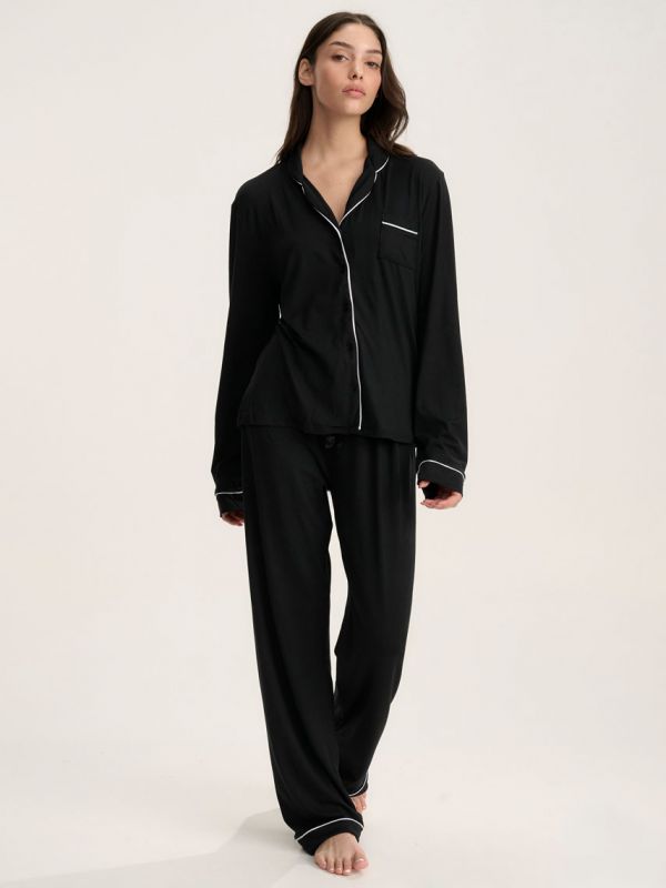 סט פיג’מת VALENTINE ארוכה