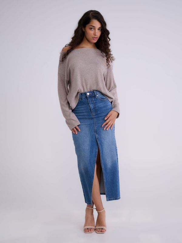 חצאית ג’ינס מידי