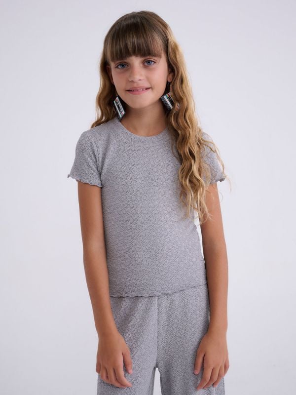 טי-שירט טקסטורה