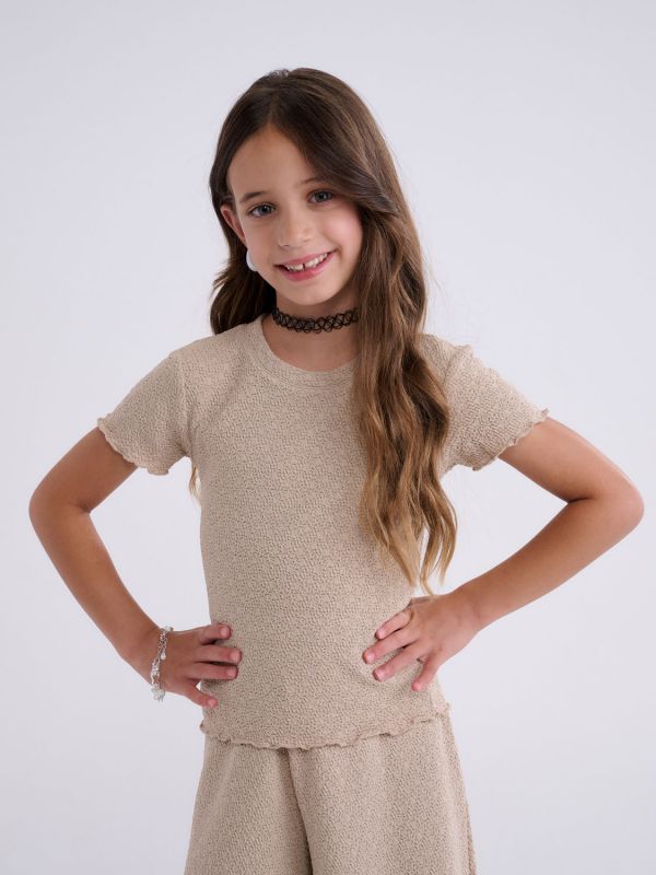 טי-שירט טקסטורה