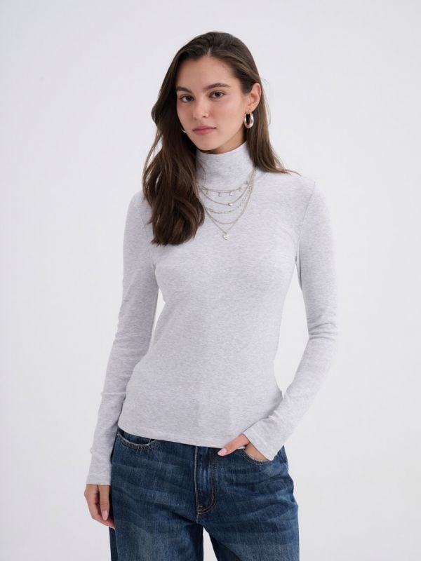 חולצת בייסיק ארוכה