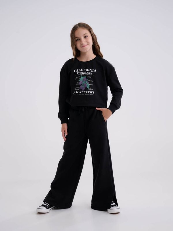 מכנסי פוטר רחבים