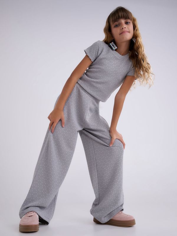 מכנסי טקסטורה