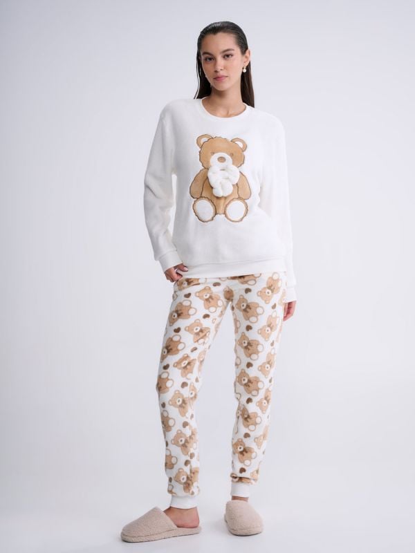 סט פיג’מה פלאפית