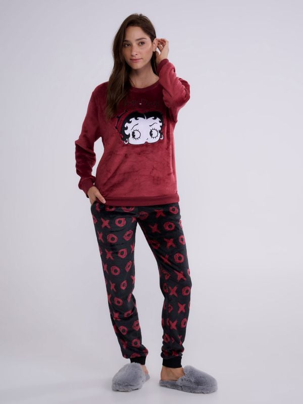 סט פיג’מה פלאפית | BETTY BOOP