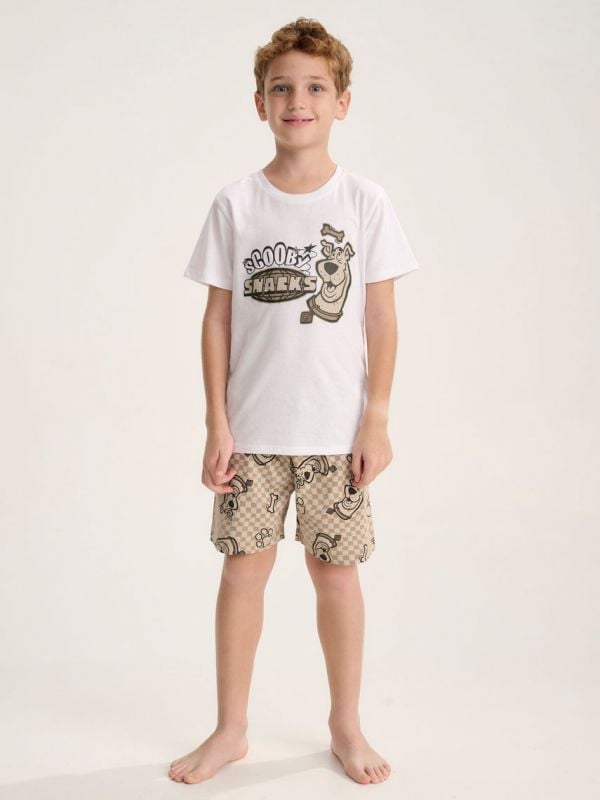 סט פיג’מה קצרה | Scooby Doo