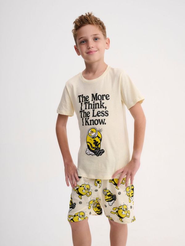 סט פיג’מה קצרה | Minions