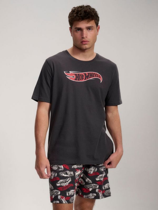 סט פיג’מה קצרה | Hot Wheels