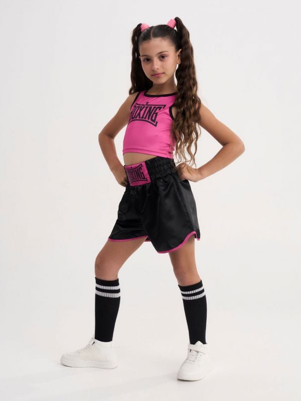 מכנסיים לתחפושת מתאגרפת