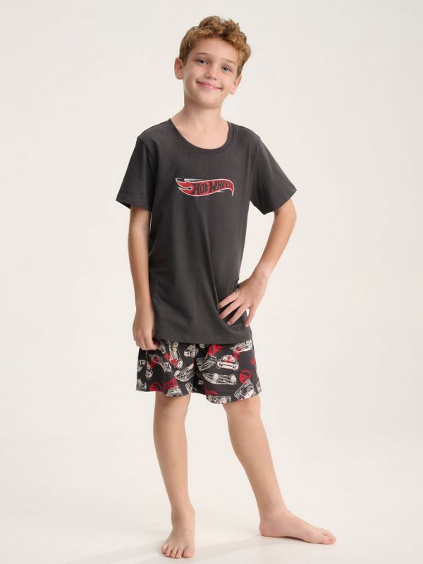 סט פיג’מה קצרה | Hot Wheels