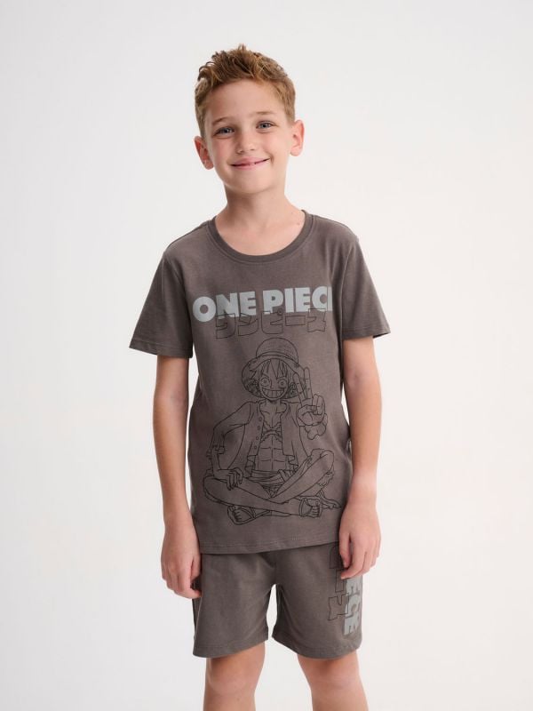 סט פיג’מה קצרה  | One Piece
