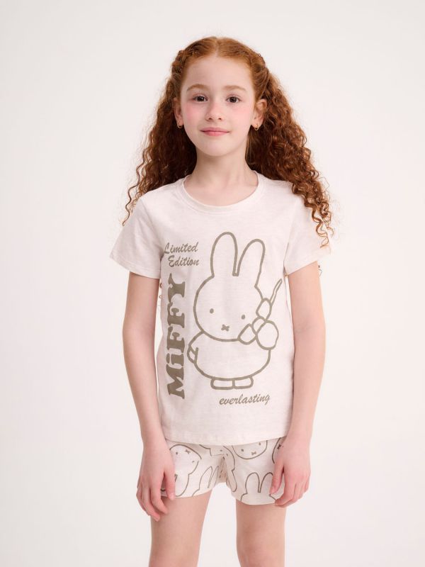 סט פיג’מה קצרה | Miffy