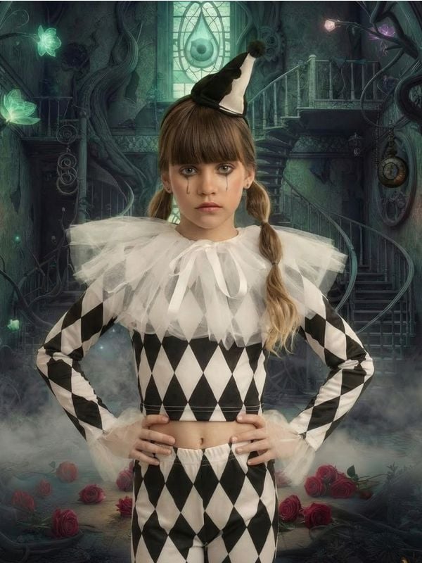 טופ לתחפושת פיירו