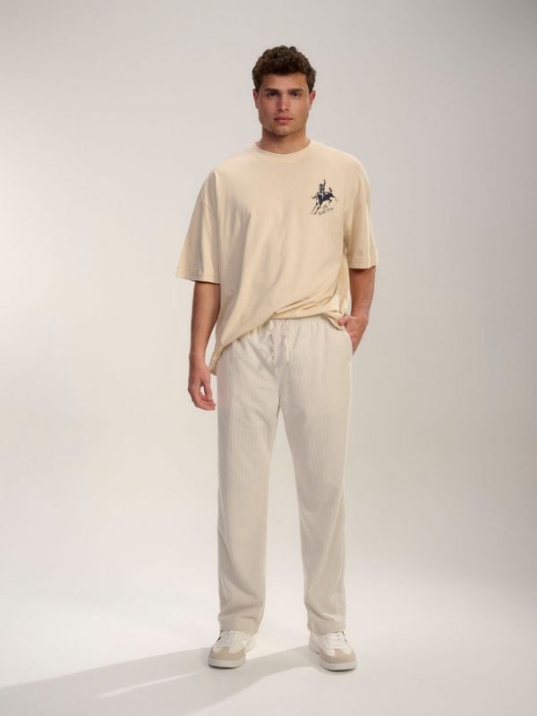 מכנסי קורדרוי ארוכים