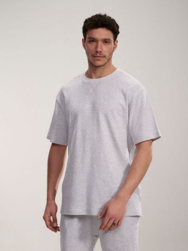 חולצת פיג’מה ופל קצרה