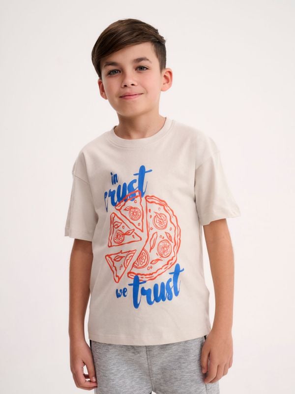 טי-שירט עם הדפס