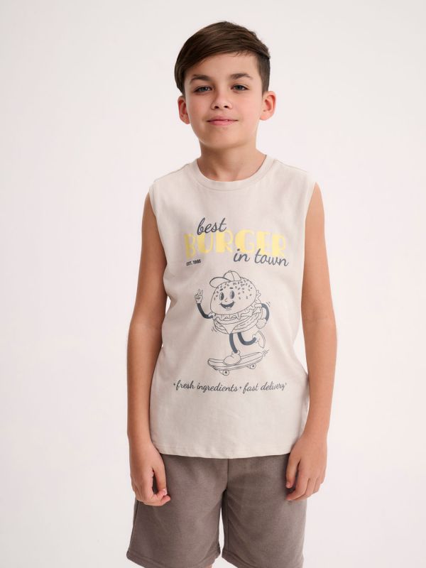 גופיה עם הדפס