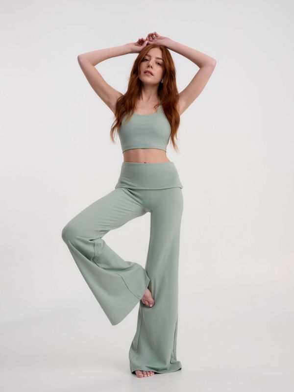 מכנסי אקטיב FLARE ארוכים