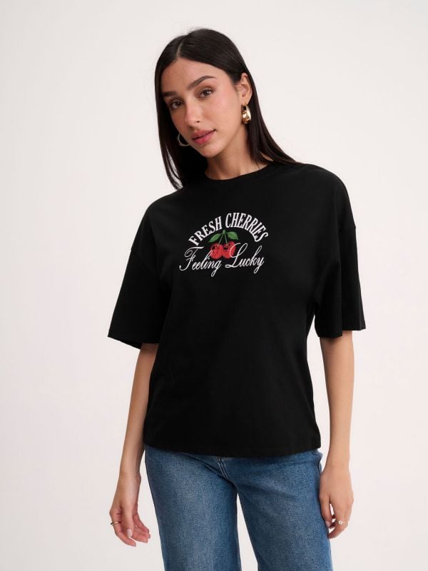 טי-שירט עם הדפס