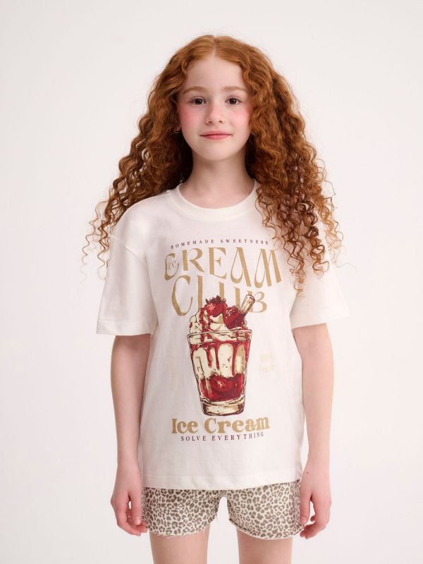 טי-שירט עם הדפס