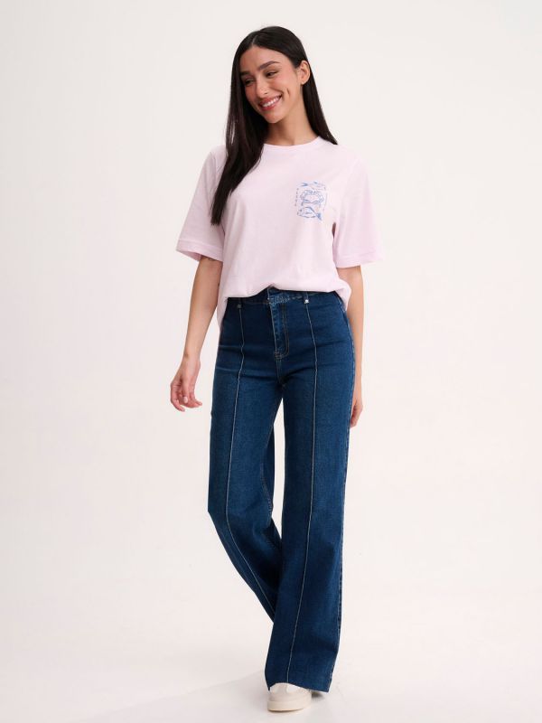 ג’ינס תיפורים ארוך