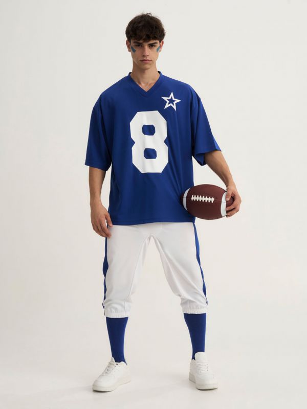 מכנסיים לתחפושת שחקן פוטבול