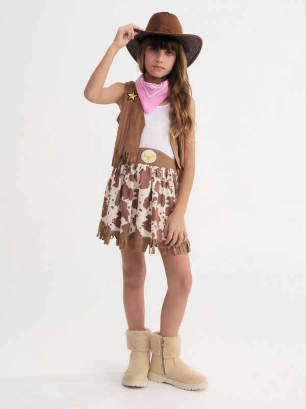 חצאית לתחפושת קאוגירל