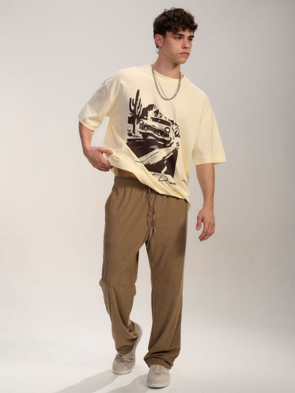 מכנסי קורדרוי ארוכים