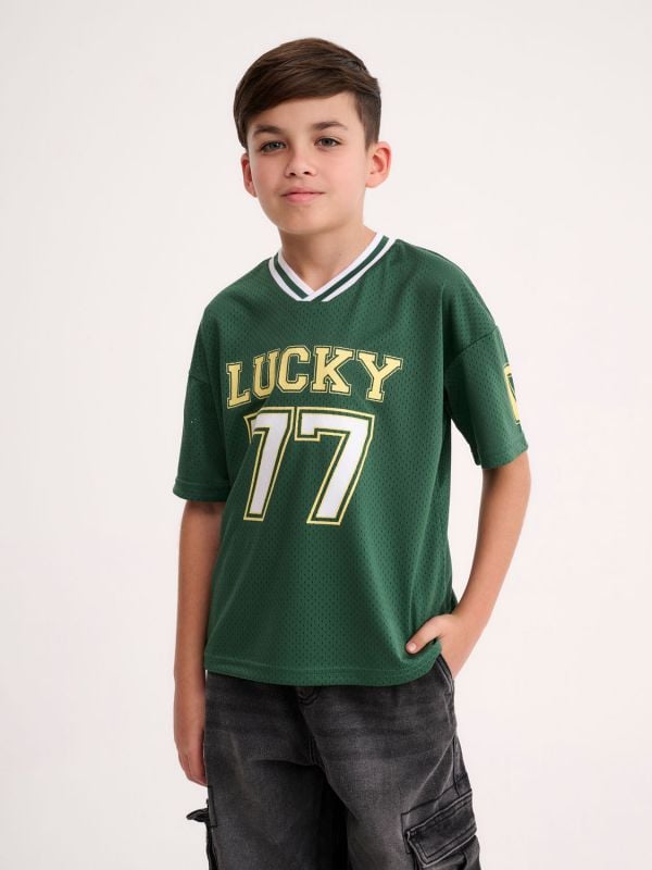 טי-שירט רשת ספורטיבית