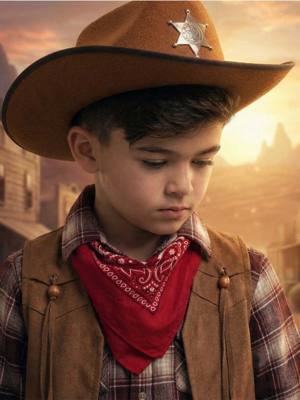 כובע לתחפושת קאובוי