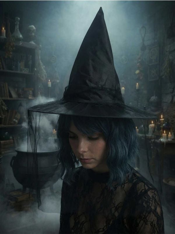 כובע לתחפושת מכשפה