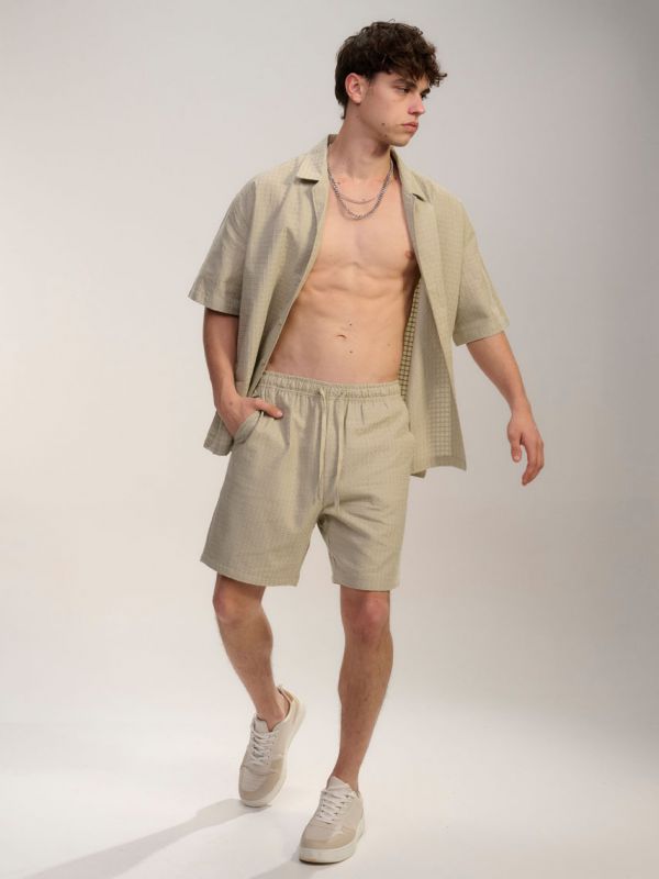 מכנסי ופל קצרים