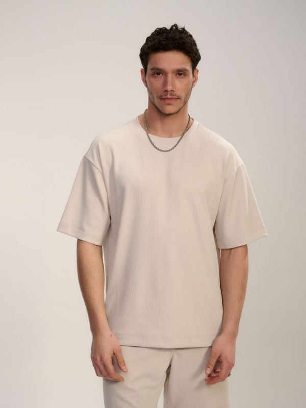 טי-שירט חלקה