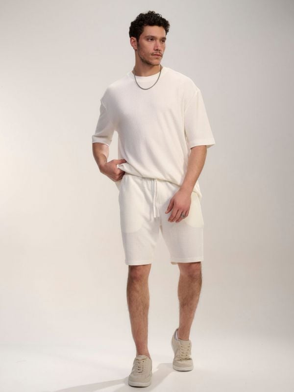 מכנסי ופל קצרים