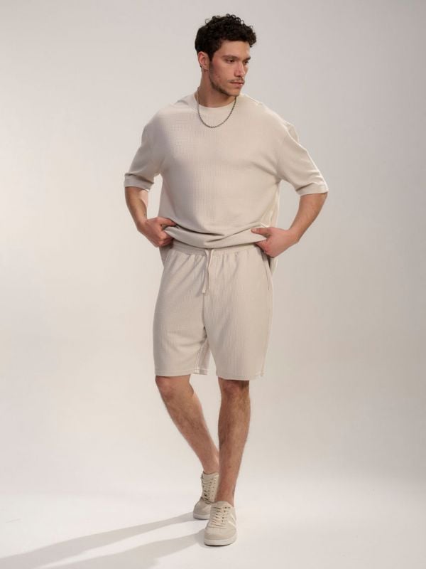 מכנסי ופל קצרים