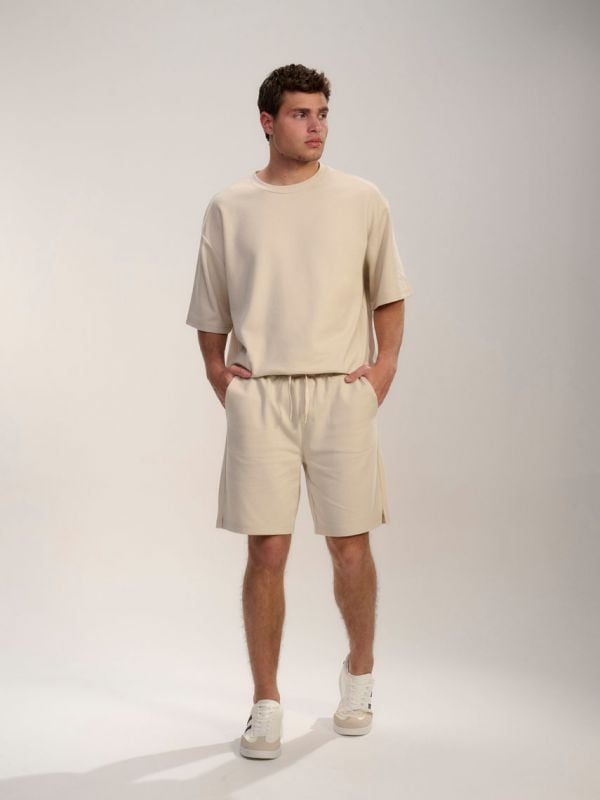 מכנסי סריג קצרים