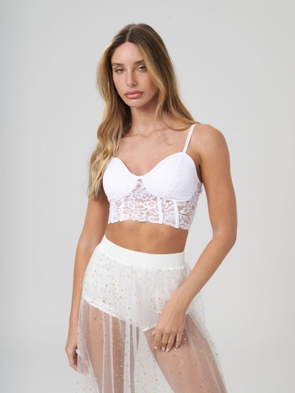 טופ מחוך תחרה