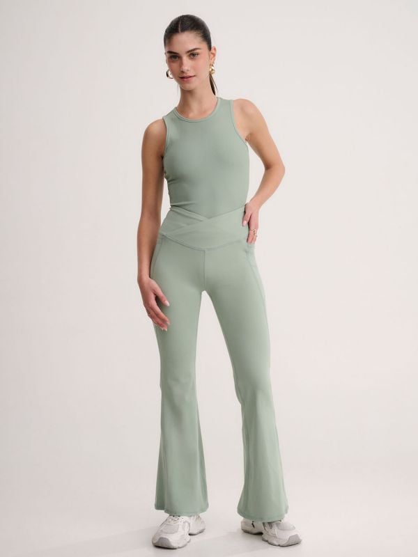 מכנסי אקטיב FLARE ארוכים