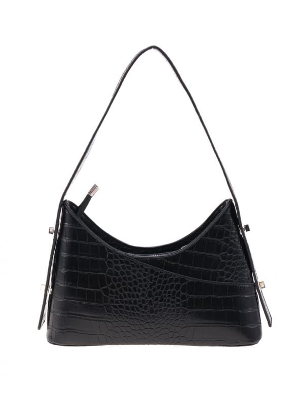 תיק צד קרוקו