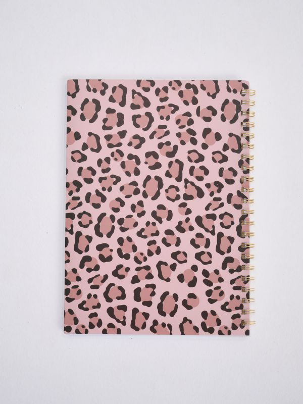 מחברת ספירלה שורות מעוצבת A4