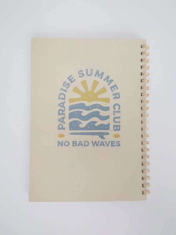 מחברת ספירלה שורות מעוצבת A4