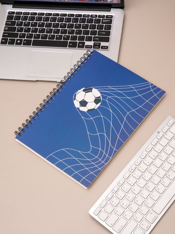 מחברת ספירלה שורות מעוצבת A4