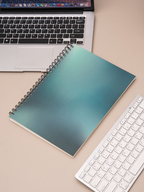 מחברת ספירלה שורות מעוצבת A4