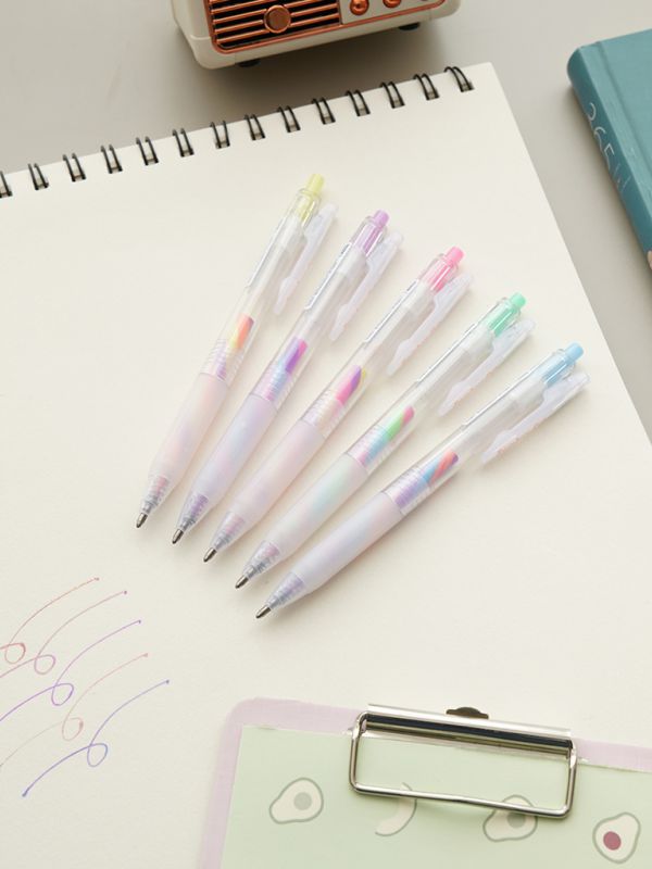 5 עטים צבעוניים