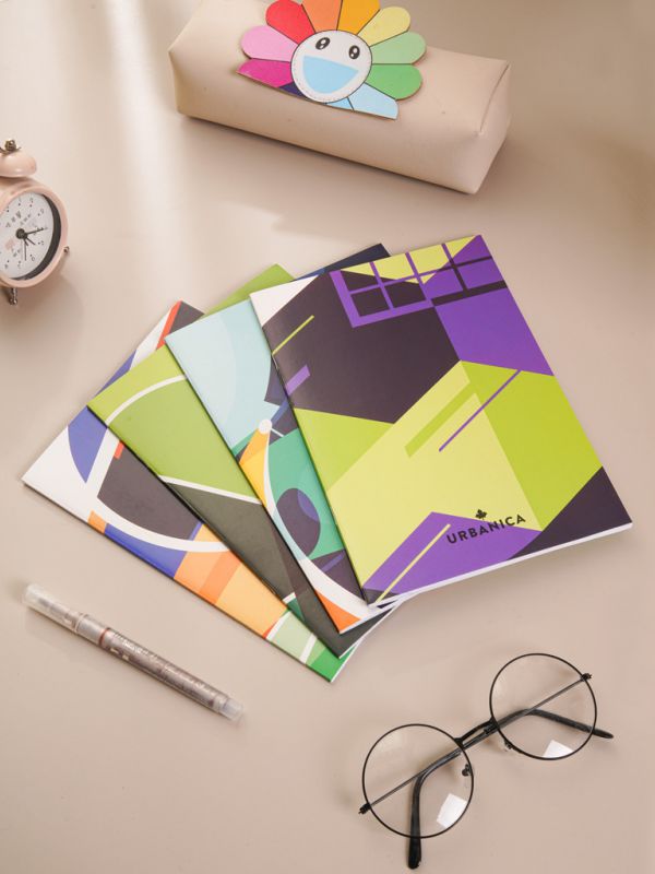 מארז 4 מחברות שורה אנגלית