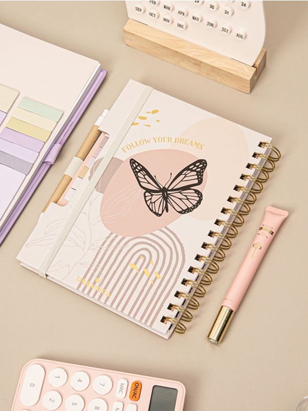 מחברת ארגונית שורות מעוצבת